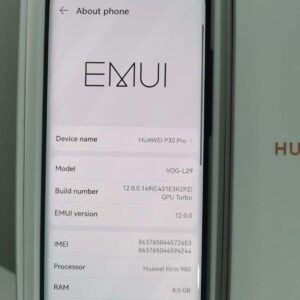 Huawei P30 pro 128GB/256GB 4G Android /HarmonyOS Google play Sealed Colors Aurora storage 128GB - Image 8
