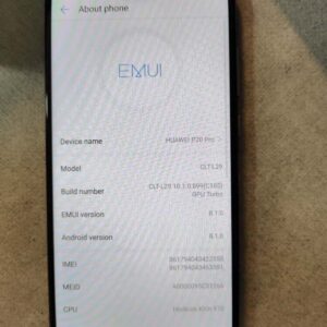 A++ Huawei P20 Pro CLT-L29 128GB 256GB 4G Android Global Google Smartphone  Color Black storage 6GB+128GB - Image 14