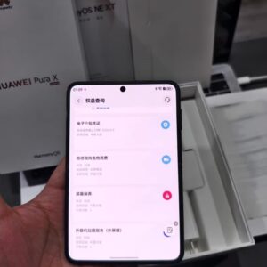 95%New Huawei Pura X 6.3'' 50MP 512GB 1TB HarmonyOS Folding screen phone Google  Storage 512GB 16GB RAM bundle description phone+charger Model Number VDE-AL00 colors Random Color - Image 5