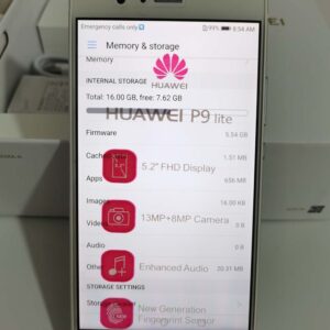 Huawei P9 lite / G9 Lite - Android Google Play 3+16GB Unlocked 5.2" Smartphone Color Black - Image 5
