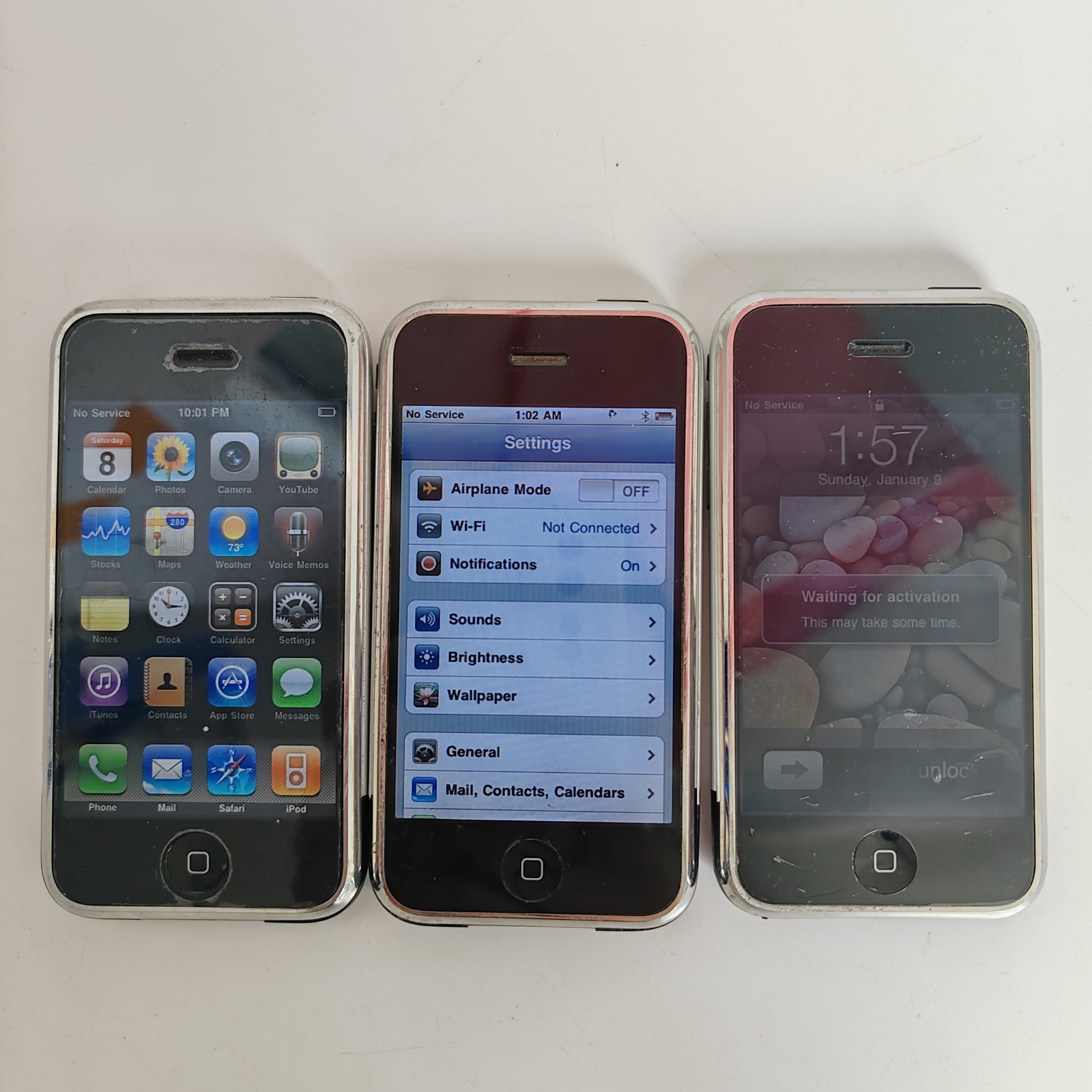 Apple iPhone 1st Generation 2G 2.5'' 2MP 4GB 8GB 16GB iOS Low price wholesale Storage 4GB