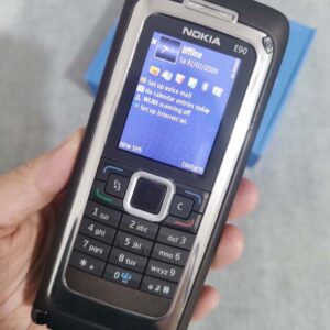 Nokia E Series E90 Communicator ,3G , Symbian , Business Foldable Keyboard Phone Battery with 2 batteries - Image 4