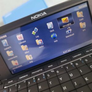 Nokia E Series E90 Communicator ,3G , Symbian , Business Foldable Keyboard Phone Battery with 2 batteries - Image 10
