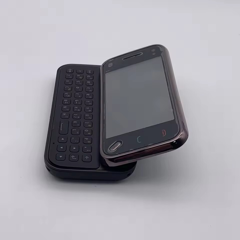 Original Unlocked Nokia N97 mini 5MP WIFI Bluetooth FM radio Mobile Phone package Only the mobile phone and the charger