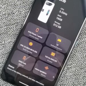 Asus ROG Phone 7 Ultimate 7 pro 5G Android 13 Unlocked Game Phone Android google Color Storm White Storage Capacity 16+512GB - Image 8