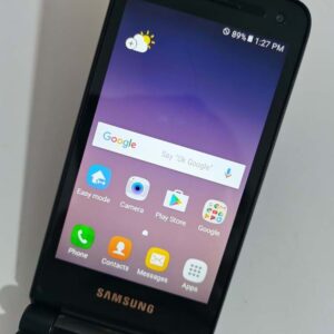Samsung Galaxy Folder2 SM-G160N SM-G1650W Android 16GB Unlocked Good Condition Color Black Battery 2* batteries Model SM-G1650W-Dual SIM-4G - Image 10
