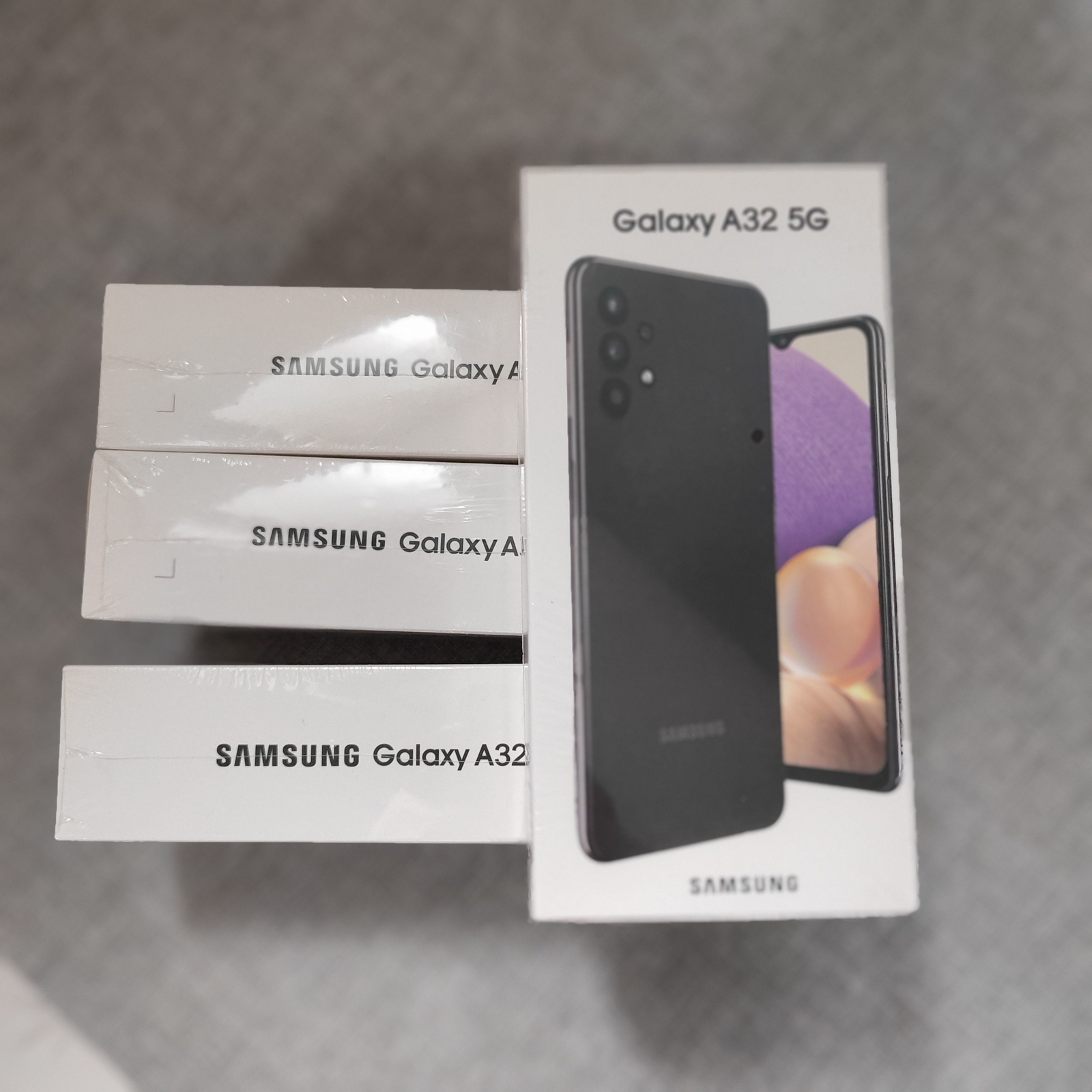Samsung Galaxy A32 5G SM-A326B SM-A326U 128GB Dual SIM Android Global Unlocked Farbe Grau Storage 128GB