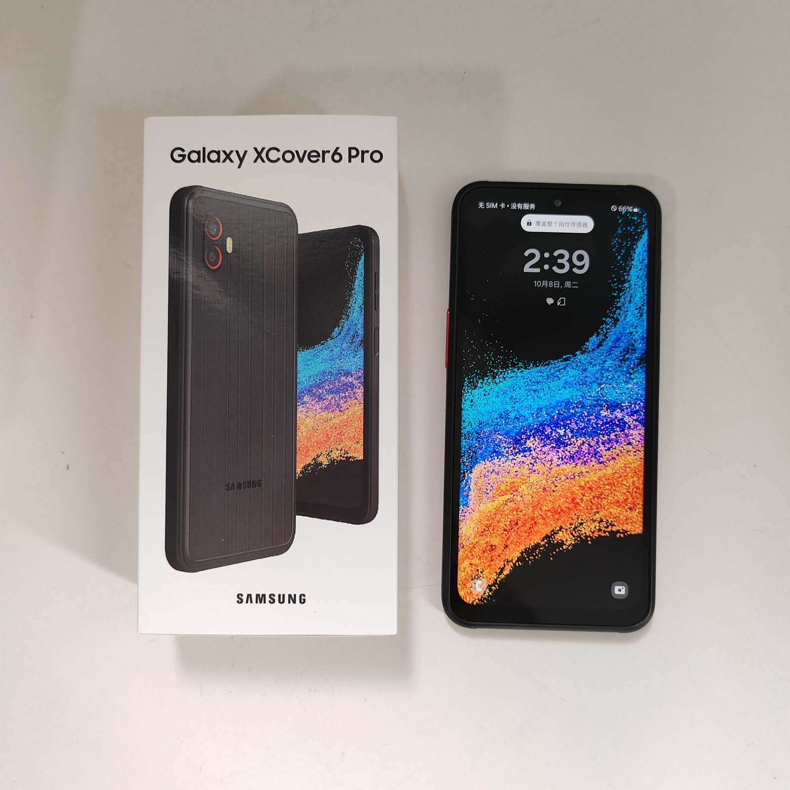 Samsung Galaxy XCover6 Pro 6.6''50MP 6GB128GB Android 2SIM G736B Unlocked ESIM Model Number SM - G736U1 1SIM