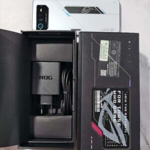 Asus ROG Phone 6 Unlocked 5G Android 16+512GB Gaming phone Google play Global Color White binding Mobile phone + Charger - Image 4