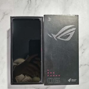Asus ROG Phone 6 Unlocked 5G Android 16+512GB Gaming phone Google play Global Color White binding Mobile phone + Charger - Image 5