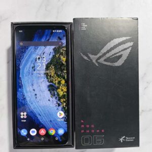 Asus ROG Phone 6 Unlocked 5G Android 16+512GB Gaming phone Google play Global Color White binding Mobile phone + Charger - Image 6