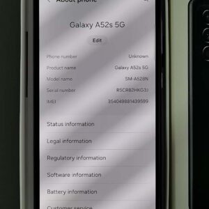 Samsung Galaxy A52s 5G SM-A528B,SM-A528N Unlocked 128GB 64MP Android  Model Number SM-A528N - Image 12
