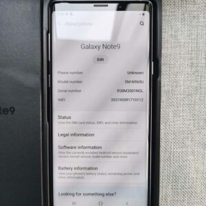 NEW Samsung Galaxy Note9 SM-N960F/DS (Global) Unlocked Single SIM 128GB Color Lavender Purple - Image 6