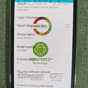 Samsung Galaxy S5 Mini - 16GB G800F (Europe) Unlocked 4G Android5.1.1 smartphone Color random color Battery battery* 1 - Image 11