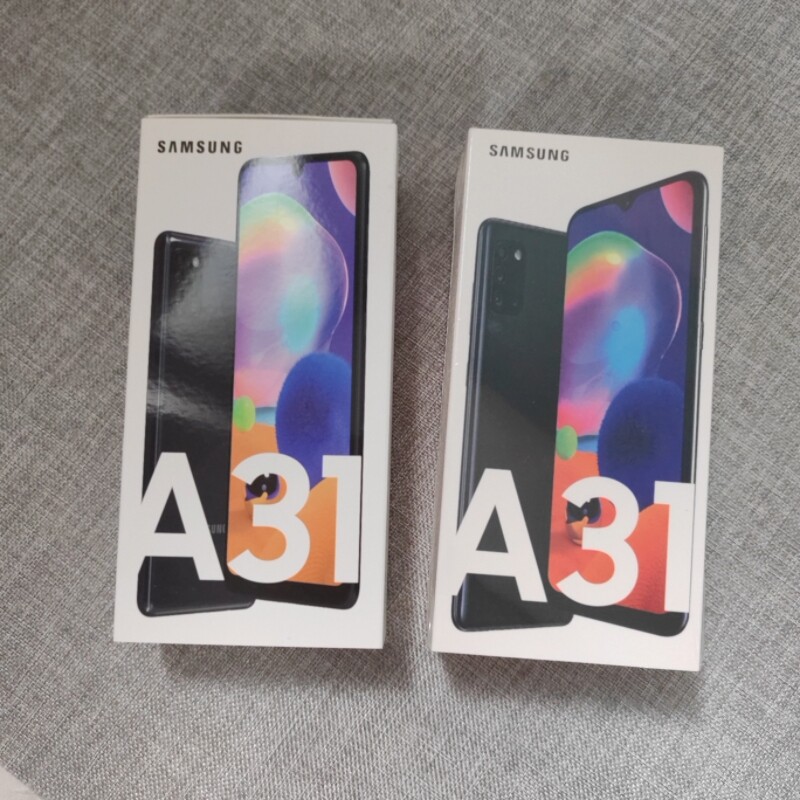 Samsung Galaxy A31 6.4" 48MP SM-A315F/DS (International) 128GB Android  Storage 128GB   in order binding Phone+charger