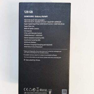 Samsung Galaxy Note 9 SM-N960U 128GB Unlocked (GSM+CDMA) 6.4" MobilePhone Sealed Color Silver - Image 4
