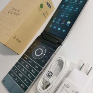 Samsung W2019 Silver 256GB/ Gold 128GB Android Unlocked 4G flagship Flip Phone Color Silver ( 6+256GB ) - Image 2