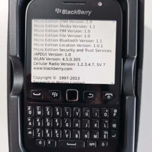 BlackBerry 9720 - Unlocked 3G Keyboard Smartphone BlackBerry OS 7.1 microSDHC Color Black - Image 11