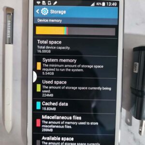 Classic Samsung Galaxy Note 2 II GT-N7100 Android Unlocked 4G 16GB Smartphone Color Random selection battery 2* batteries - Image 14