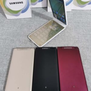 Samsung Galaxy Folder2 SM-G1600 Dual Sim 16GB Android Unlocked Smartphone Google Colore Nero batterie Batteria x1