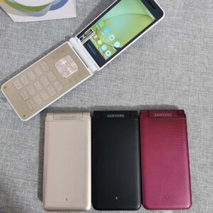 Samsung Galaxy Folder2 SM-G1600 Dual Sim 16GB Android Unlocked Smartphone Google Las baterías Batería x2 Color Negro - Image 2
