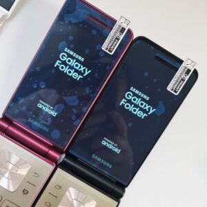 Unlocked - Samsung Galaxy Folder  SM-G1600 Android Dual SIM 16GB 3.8" Flip Phone Color Black battery 1 * battery - Image 5