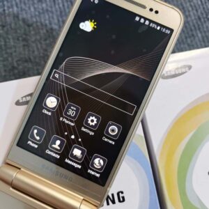 Unlocked Samsung SM-W2017 Android flip phone good condition - Image 10