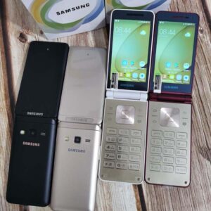 Samsung Galaxy Folder2 SM-G1600 Dual Sim 16GB Android LTE 3.8" Flip Phone Color Burgundy battery 2 * batteries - Image 7