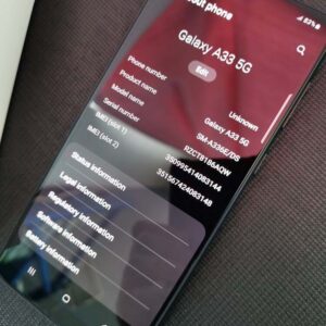Samsung Galaxy A33 5G SM-A336B 128GB Global Unlocked Android phone Color Black - Image 6