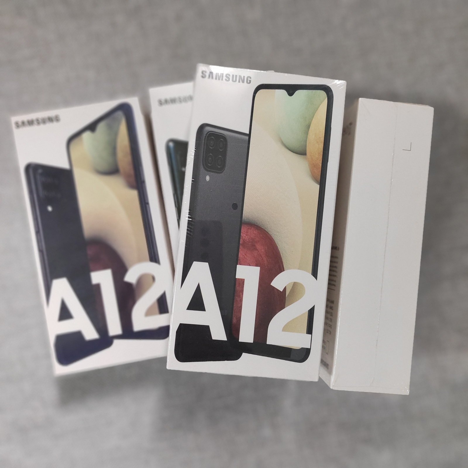 Samsung Galaxy A12 SM-A125F/DSN Global Unlocked 48MP 128GB Dual SIM Android 12 Storage 128GB binding Mobile phone + packing accessories