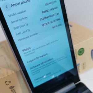 Samsung SM-W2019 256GB/128GB Android Flip 4G flagship smartphone (Unlocked ) Color Gold ( 6+128GB ) - Image 4
