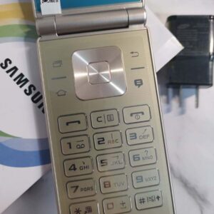 95%N EW Samsung Galaxy Folder G1600 Unlocked 4G Android Flip SmartPhone battery 2 * batteries - Image 4