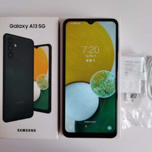 Samsung Galaxy A13 5G Unlocked Android 128GB 50MP 6.5" A136U1 A136B Color Black Storage Capacity 64GB