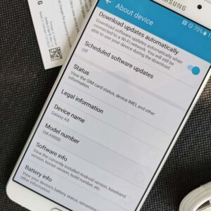 Samsung Galaxy A9 2016 (SM- A9000) Dual-SIM Android 4G 32GB Fully functional - Image 7