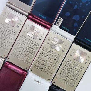 Originl Samsung Galaxy Folder2 SM-G1600 Dual SIM 16GB Android Flip Smartphone  Color Wine red battery 1 * battery - Image 6