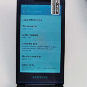 Originl Samsung Galaxy Folder2 SM-G1600 Dual SIM 16GB Android Flip Smartphone  Color Wine red battery 1 * battery - Image 12