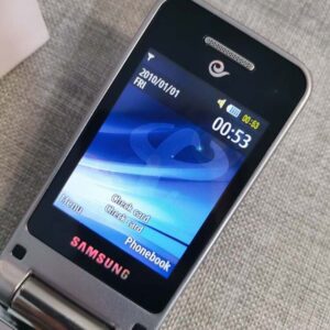 Unlocked SAMSUNG W319 SCH-W319 DK15 GPS MicroSD Dual-SIM Flip Phone Bundle Description 1 battery