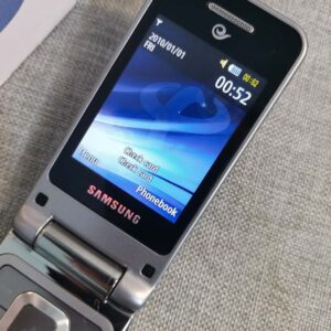 Unlocked SAMSUNG W319 SCH-W319 DK15 GPS MicroSD Dual-SIM Flip Phone Bundle Description 1 battery - Image 2
