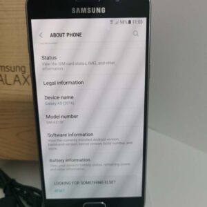 Samsung Galaxy A5 (2016) A510 16GB Android Unlocked All Colours Grade A++ Colors Black