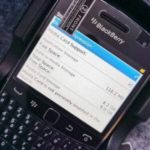 BLACKBERRY 9900 BOLD - 8 GB - Black / White 3G (Unlocked) microSDHC GPS Color Black - Image 17