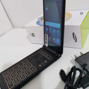 Samsung Galaxy Folder2 SM-G160N SM-G1650W Android 16GB Unlocked Flip phone Color Gold Battery 1* battery Model SM-G1650W-Dual SIM-4G - Image 4