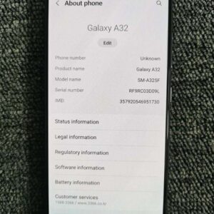 Samsung Galaxy A32 SM-A315F/DS Unlocked 128GB 4G Android 6.4" 64MP Dual SIM Color Black - Image 9