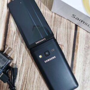 Unlocked Samsung Galaxy Folder2 SM-G160N Android 16GB Flip phone very good  Color Black Battery 2* batteries Model SM-G160N-Single SIM-3G - Image 8