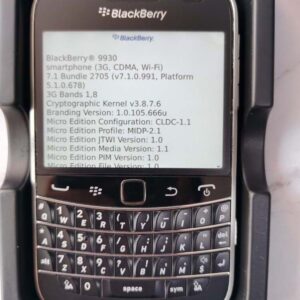 BLACKBERRY 9930 BOLD 8GB Phone Unlocked Black phone battery 2*batteries - Image 16