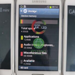 Samsung I8190 Galaxy S III mini 3G Android Unlocked Cell Phone Fully working Color Blue battery 2*batteries - Image 6