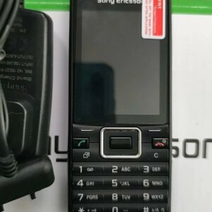 Sony Ericsson Elm J10, J10i, - Metal black / Pink (Unlocked) Cellular Phone Color Black Battery 1 battery