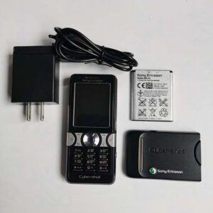 Unlocked Sony Ericsson Walkman K550i 2G networks Black&Purple Cellular Phone Bundle Description 1 battery Color Black - Image 5