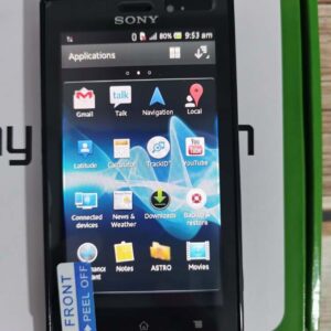 Sony Xperia sola MT27  MT27i Unlocked  Android  3G keyboard phone Black - Image 6