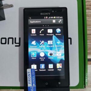 Sony Xperia sola MT27  MT27i Unlocked  Android  3G keyboard phone Black - Image 7