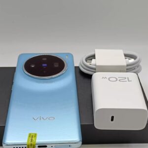 vivo X100 6.78" 64MP 16GB+256GB Dimensity 9300 Android 14 CN version Blue bundle description Phone+Charger storage 16GB+256GB colors Blue